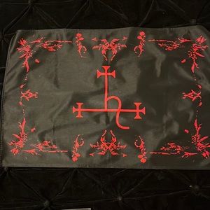 Lilith sigil satanic witchcraft altar cloth